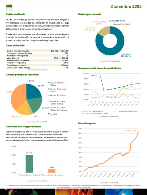 Informe K12 FIC Diciembre 2025